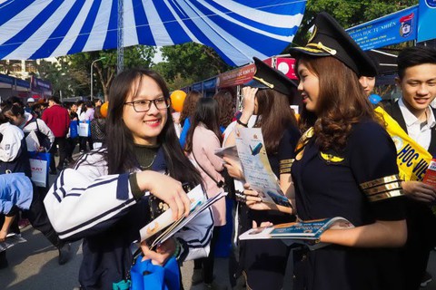 Ngày hội tư vấn xét tuyển: hơn 150 gian tư vấn đã được đăng ký - Ảnh 1. Ngày hội tư vấn xét tuyển: hơn 150 gian tư vấn đã được đăng ký - Ảnh 1.