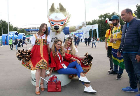 Sắc màu ngày khai mạc World Cup 2018 - Ảnh 5. Sắc màu ngày khai mạc World Cup 2018 - Ảnh 5.