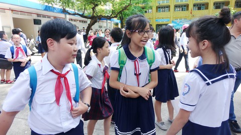Điểm chuẩn tuyển sinh lớp 6 Trường Trần Đại Nghĩa: 65,25 điểm - Ảnh 1. Điểm chuẩn tuyển sinh lớp 6 Trường Trần Đại Nghĩa: 65,25 điểm - Ảnh 1.