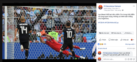 Đá hỏng penalty, Messi bị chế ảnh thành... Miss - Ảnh 4. Đá hỏng penalty, Messi bị chế ảnh thành... Miss - Ảnh 4.