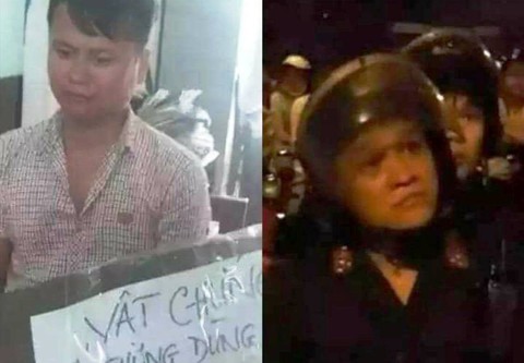 Công an TP.HCM bác tin cảnh sát cơ động giả dạng dân đi gây rối - Ảnh 1. Công an TP.HCM bác tin cảnh sát cơ động giả dạng dân đi gây rối - Ảnh 1.