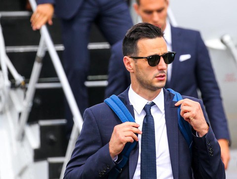 Chống đối HLV, tiền đạo điển trai Nikola Kalinic bị đuổi khỏi World Cup? - Ảnh 1. Chống đối HLV, tiền đạo điển trai Nikola Kalinic bị đuổi khỏi World Cup? - Ảnh 1.