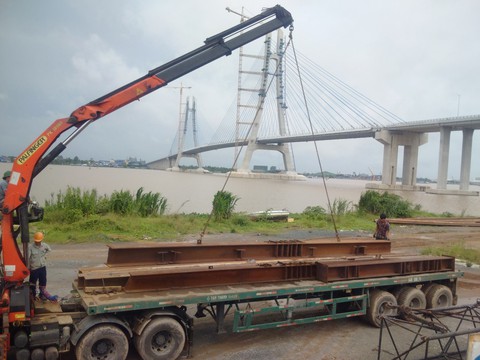 Cuối năm 2018 mới sửa xong cầu Vàm Cống - Ảnh 1. Cuối năm 2018 mới sửa xong cầu Vàm Cống - Ảnh 1.