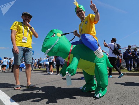 World Cup 2018: Cổ động viên chịu chơi hoành tráng - Ảnh 5. World Cup 2018: Cổ động viên chịu chơi hoành tráng - Ảnh 5.