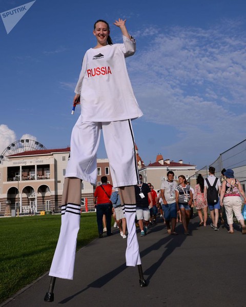 World Cup 2018: Cổ động viên chịu chơi hoành tráng - Ảnh 7. World Cup 2018: Cổ động viên chịu chơi hoành tráng - Ảnh 7.