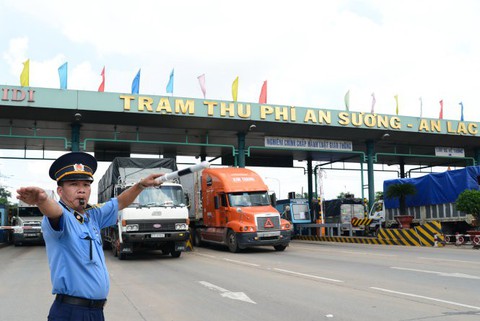 BOT An Sương - An Lạc triển khai thu phí tự động không dừng - Ảnh 1. BOT An Sương - An Lạc triển khai thu phí tự động không dừng - Ảnh 1.