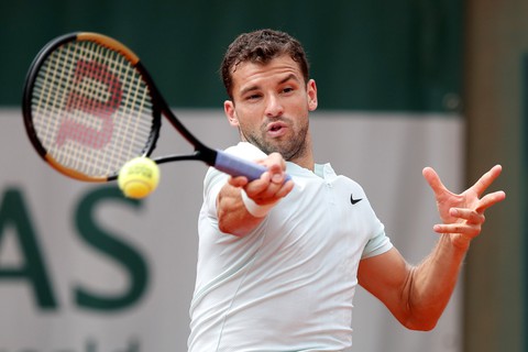 Dimitrov dừng bước ở vòng 3 Roland Garros - Ảnh 1. Dimitrov dừng bước ở vòng 3 Roland Garros - Ảnh 1.