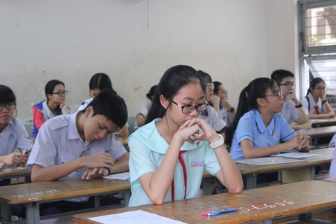 87.400 thí sinh bắt đầu thi môn đầu tiên - Ảnh 1. 87.400 thí sinh bắt đầu thi môn đầu tiên - Ảnh 1.