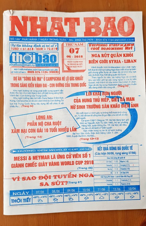 Làm báo Việt trên đất Nga - Ảnh 3. Làm báo Việt trên đất Nga - Ảnh 3.