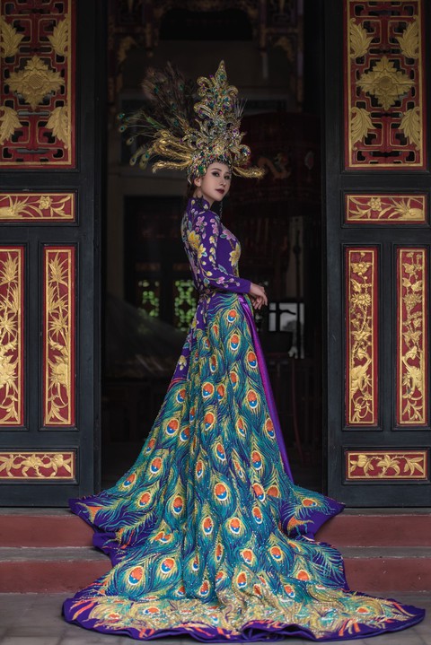 Chi Nguyễn mặc trang phục truyền thống 20 ký tại Miss Asia World 2018 - Ảnh 2. Chi Nguyễn mặc trang phục truyền thống 20 ký tại Miss Asia World 2018 - Ảnh 2.