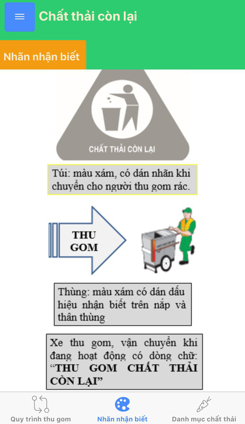 Ra mắt ứng dụng hỗ trợ người dân phân loại rác tại nguồn - Ảnh 2. Ra mắt ứng dụng hỗ trợ người dân phân loại rác tại nguồn - Ảnh 2.