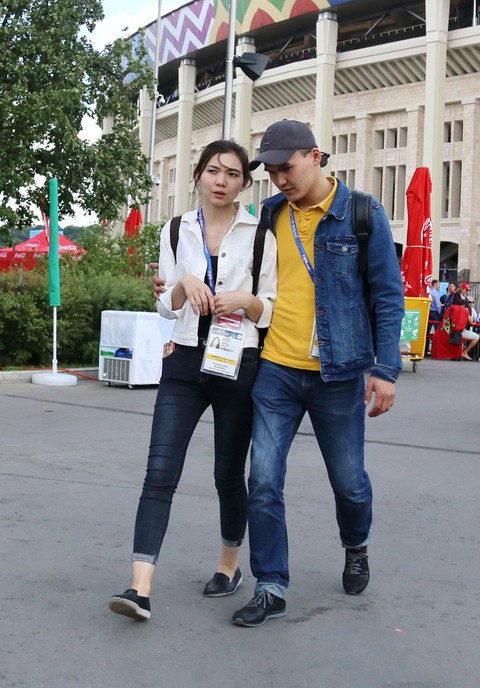 Quá xinh đẹp, nhiều nữ phóng viên khó tác nghiệp ở World Cup 2018 - Ảnh 5. Quá xinh đẹp, nhiều nữ phóng viên khó tác nghiệp ở World Cup 2018 - Ảnh 5.