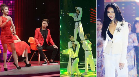 Game show ca hát: Ồ ạt gia vị để khán giả được thỏa mãn mọi nhu cầu? - Ảnh 1. Game show ca hát: Ồ ạt gia vị để khán giả được thỏa mãn mọi nhu cầu? - Ảnh 1.