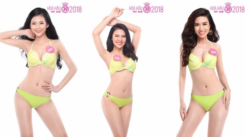Ngắm trọn bộ ảnh bikini top 30 Hoa hậu Việt Nam 2018 - Ảnh 2. Ngắm trọn bộ ảnh bikini top 30 Hoa hậu Việt Nam 2018 - Ảnh 2.