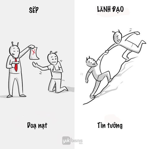Sự khác nhau giữa sếp và lãnh đạo - Ảnh 5. Sự khác nhau giữa sếp và lãnh đạo - Ảnh 5.