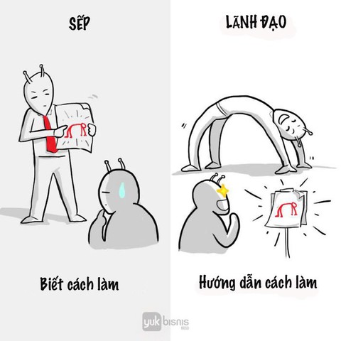 Sự khác nhau giữa sếp và lãnh đạo - Ảnh 7. Sự khác nhau giữa sếp và lãnh đạo - Ảnh 7.