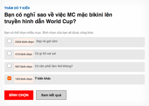 MC mặc bikini đẹp và hợp thì dẫn World Cup là rất sáng tạo - Ảnh 2. MC mặc bikini đẹp và hợp thì dẫn World Cup là rất sáng tạo - Ảnh 2.