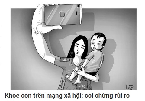 Khoe con trên mạng: Đừng tìm vui trên buồn phiền của trẻ! - Ảnh 1. Khoe con trên mạng: Đừng tìm vui trên buồn phiền của trẻ! - Ảnh 1.