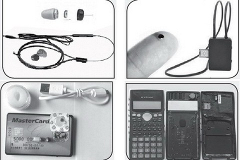 Cảnh báo các chiêu gian lận thi cử bằng công nghệ - Ảnh 2. Cảnh báo các chiêu gian lận thi cử bằng công nghệ - Ảnh 2.