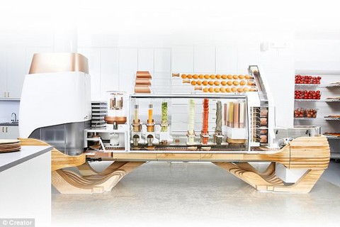 Nhà hàng bánh burger do robot phục vụ ‘toàn tập’ tại San Francisco - Ảnh 1. Nhà hàng bánh burger do robot phục vụ ‘toàn tập’ tại San Francisco - Ảnh 1.