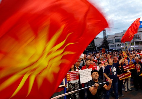 Đảng đối lập lớn nhất Macedonia phản đối tên gọi mới của đất nước - Ảnh 1. Đảng đối lập lớn nhất Macedonia phản đối tên gọi mới của đất nước - Ảnh 1.