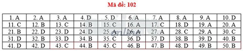 Toàn bộ bài giải 24 mã đề toán THPT quốc gia 2018 - Ảnh 7. Toàn bộ bài giải 24 mã đề toán THPT quốc gia 2018 - Ảnh 7.