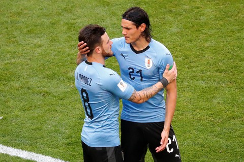 Nga - Uruguay 0-3, Ai Cập - Ả Rập Xê Út 1-2: Uruguay, Nga nhất nhì bảng A - Ảnh 1. Nga - Uruguay 0-3, Ai Cập - Ả Rập Xê Út 1-2: Uruguay, Nga nhất nhì bảng A - Ảnh 1.
