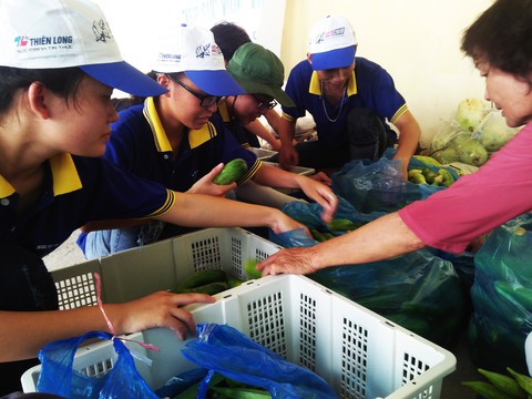 ‘Khu căn cứ’ đặc biệt nấu ăn cho sĩ tử Vĩnh Long - Ảnh 4. ‘Khu căn cứ’ đặc biệt nấu ăn cho sĩ tử Vĩnh Long - Ảnh 4.