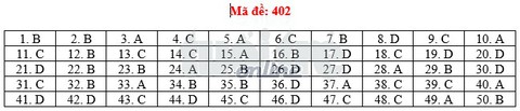 Bài giải môn tiếng Anh THPT quốc gia - Ảnh 3. Bài giải môn tiếng Anh THPT quốc gia - Ảnh 3.