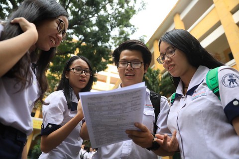 1 thí sinh TP.HCM đạt điểm 10 môn toán THPT quốc gia 2018 - Ảnh 1. 1 thí sinh TP.HCM đạt điểm 10 môn toán THPT quốc gia 2018 - Ảnh 1.