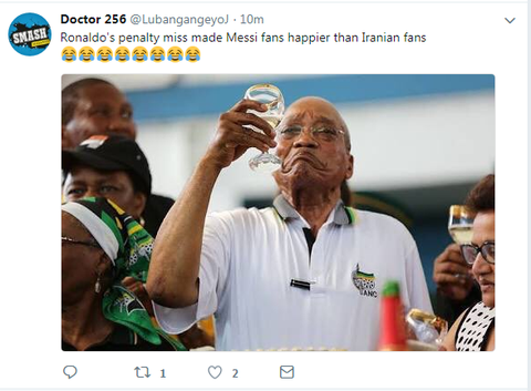 Ronaldo hỏng phạt đền, fan Messi sướng - Ảnh 4. Ronaldo hỏng phạt đền, fan Messi sướng - Ảnh 4.