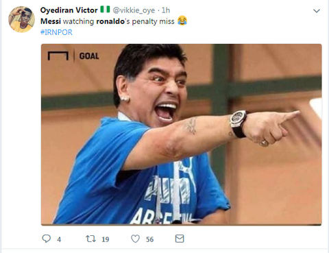 Ronaldo hỏng phạt đền, fan Messi sướng - Ảnh 6. Ronaldo hỏng phạt đền, fan Messi sướng - Ảnh 6.
