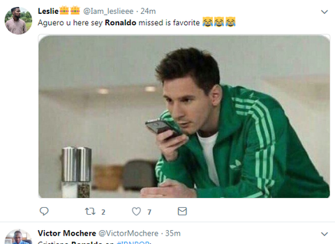 Ronaldo hỏng phạt đền, fan Messi sướng - Ảnh 8. Ronaldo hỏng phạt đền, fan Messi sướng - Ảnh 8.