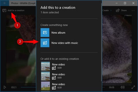 Hướng dẫn sử dụng công cụ chỉnh sửa video ẩn của Windows 10 - Ảnh 10. Hướng dẫn sử dụng công cụ chỉnh sửa video ẩn của Windows 10 - Ảnh 10.