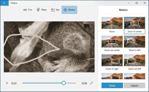Hướng dẫn sử dụng công cụ chỉnh sửa video ẩn của Windows 10 - Ảnh 17. Hướng dẫn sử dụng công cụ chỉnh sửa video ẩn của Windows 10 - Ảnh 17.