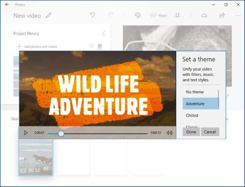 Hướng dẫn sử dụng công cụ chỉnh sửa video ẩn của Windows 10 - Ảnh 21. Hướng dẫn sử dụng công cụ chỉnh sửa video ẩn của Windows 10 - Ảnh 21.