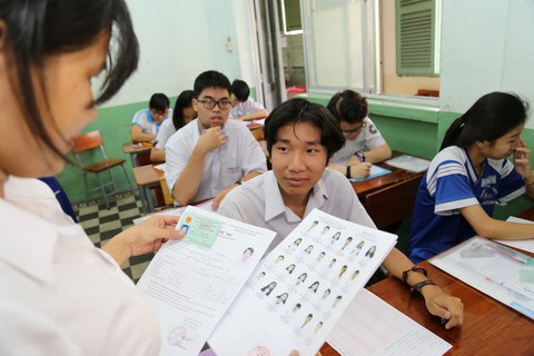 Gần 450.000 thí sinh thi bài cuối cùng THPT quốc gia - Ảnh 1. Gần 450.000 thí sinh thi bài cuối cùng THPT quốc gia - Ảnh 1.