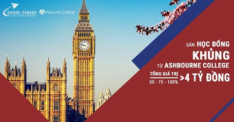 Du học Anh với “Kỳ thi học bổng 100% của trường Ashbourne College” - Ảnh 1. Du học Anh với “Kỳ thi học bổng 100% của trường Ashbourne College” - Ảnh 1.