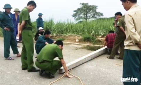 Vụ 4 người dựng cột viễn thông thiệt mạng: do vi phạm an toàn lưới điện - Ảnh 1. Vụ 4 người dựng cột viễn thông thiệt mạng: do vi phạm an toàn lưới điện - Ảnh 1.