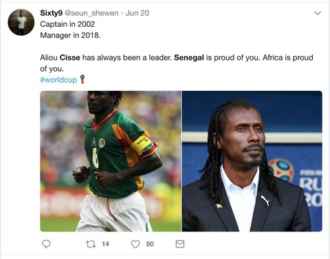 Cisse - HLV đẹp lạ cùng 4 cái nhất tại World Cup 2018 - Ảnh 7. Cisse - HLV đẹp lạ cùng 4 cái nhất tại World Cup 2018 - Ảnh 7.