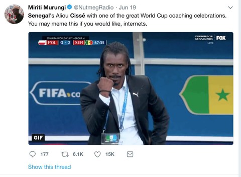 Cisse - HLV đẹp lạ cùng 4 cái nhất tại World Cup 2018 - Ảnh 8. Cisse - HLV đẹp lạ cùng 4 cái nhất tại World Cup 2018 - Ảnh 8.
