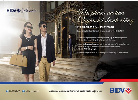BIDV triển khai sản phẩm Thẻ tín dụng hạn mức tới 1 tỉ đồng - Ảnh 1. BIDV triển khai sản phẩm Thẻ tín dụng hạn mức tới 1 tỉ đồng - Ảnh 1.