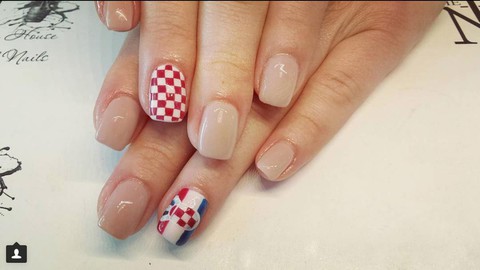 10 bộ nail cực chất cổ vũ vòng 1/8 World Cup - Ảnh 5. 10 bộ nail cực chất cổ vũ vòng 1/8 World Cup - Ảnh 5.