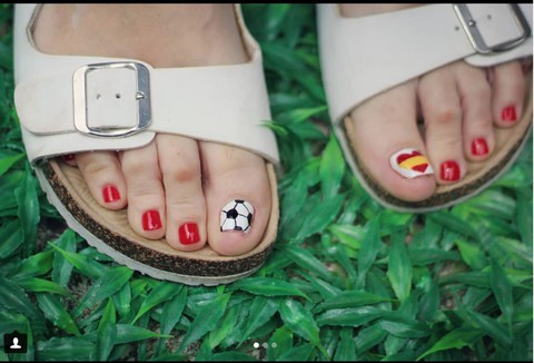10 bộ nail cực chất cổ vũ vòng 1/8 World Cup - Ảnh 7. 10 bộ nail cực chất cổ vũ vòng 1/8 World Cup - Ảnh 7.