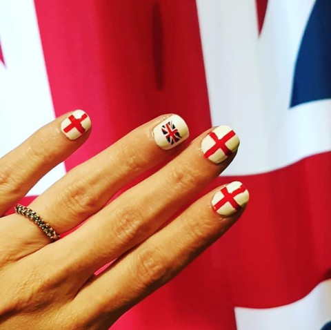 10 bộ nail cực chất cổ vũ vòng 1/8 World Cup - Ảnh 9. 10 bộ nail cực chất cổ vũ vòng 1/8 World Cup - Ảnh 9.