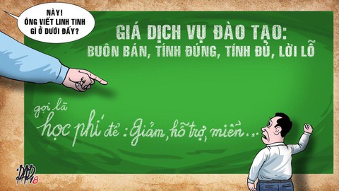 Nhà trường chỉ là nơi trao đổi dịch vụ thôi ư? - Ảnh 1. Nhà trường chỉ là nơi trao đổi dịch vụ thôi ư? - Ảnh 1.