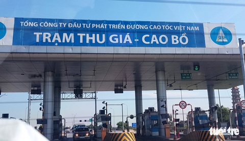 Công văn đổi tên trạm thu giá sai mốc thời gian do lỗi... chuyên viên - Ảnh 1. Công văn đổi tên trạm thu giá sai mốc thời gian do lỗi... chuyên viên - Ảnh 1.