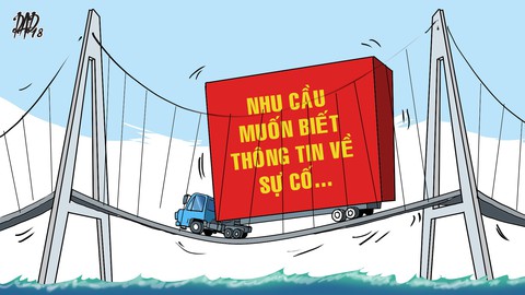 Chuyện gì xảy ra với cầu Vàm Cống? - Ảnh 1. Chuyện gì xảy ra với cầu Vàm Cống? - Ảnh 1.