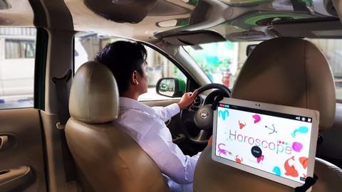Mai Linh hợp tác với IDOOH ra mắt màn hình quảng cáo giải trí trong xe - Ảnh 1. Mai Linh hợp tác với IDOOH ra mắt màn hình quảng cáo giải trí trong xe - Ảnh 1.