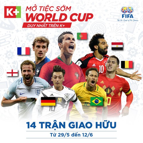 Xem đội tuyển Anh, Đức “thử bài” trước World Cup 2018 trên K+ - Ảnh 3. Xem đội tuyển Anh, Đức “thử bài” trước World Cup 2018 trên K+ - Ảnh 3.